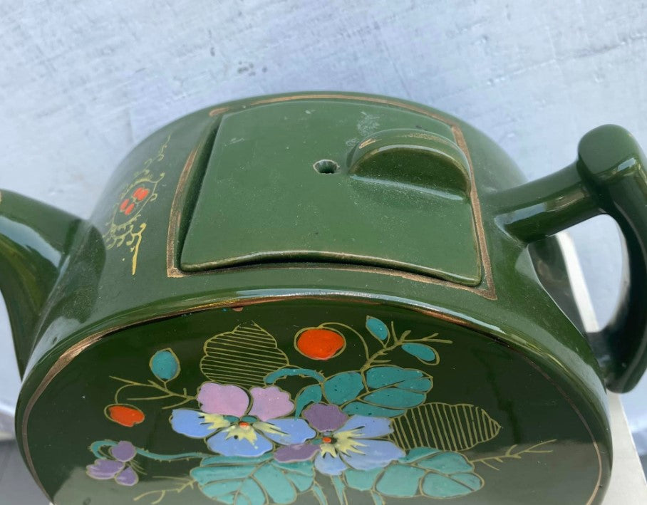 Vintage Hand Painted Teapot