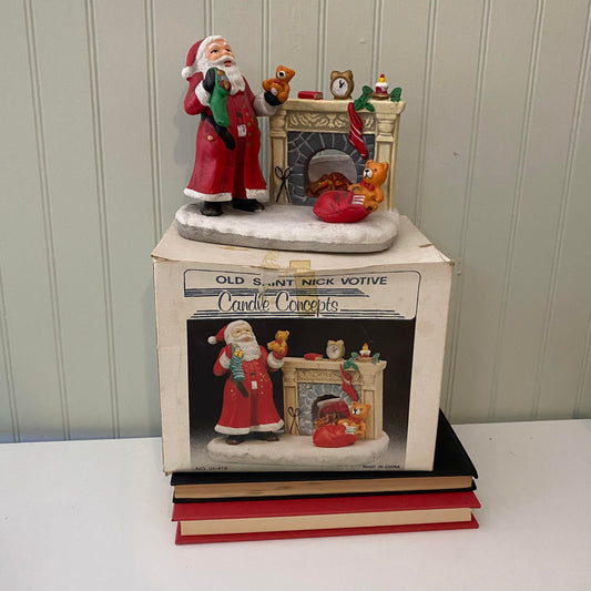 St. Nick votive holder