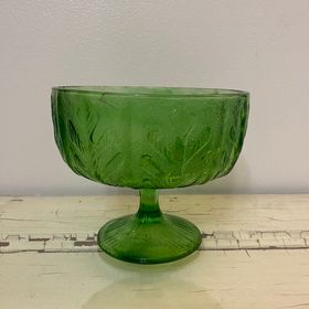 Green Glass Bowl