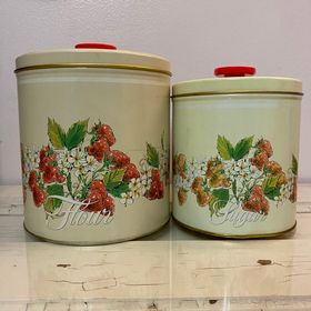Strawberry Canisters