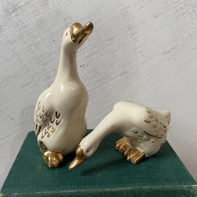 White and Gold Ducks